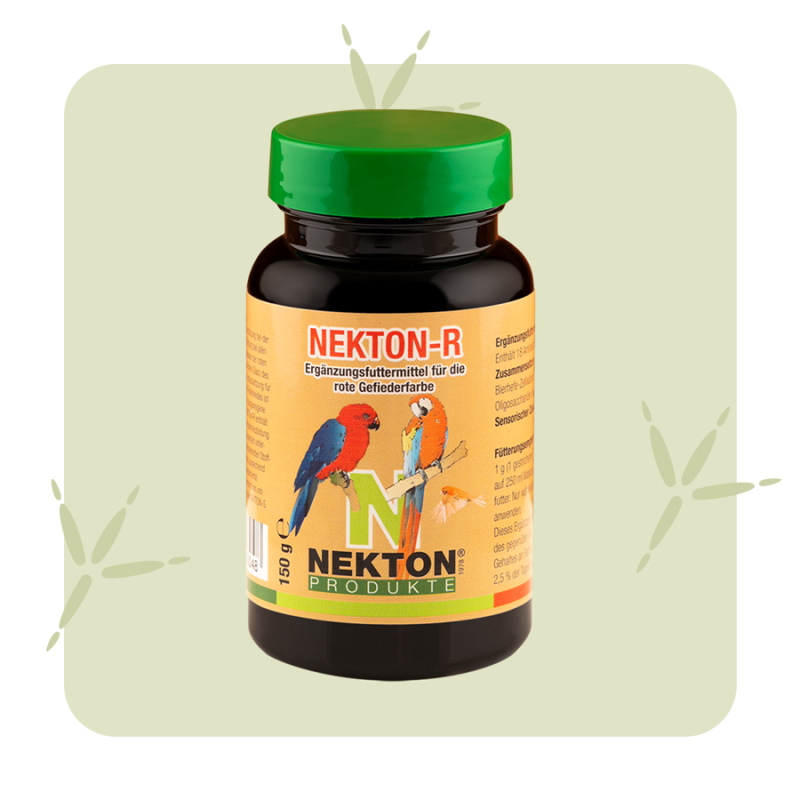 NEKTON-R Supplement for Birds – Enhances Red Plumage & Supports Molting