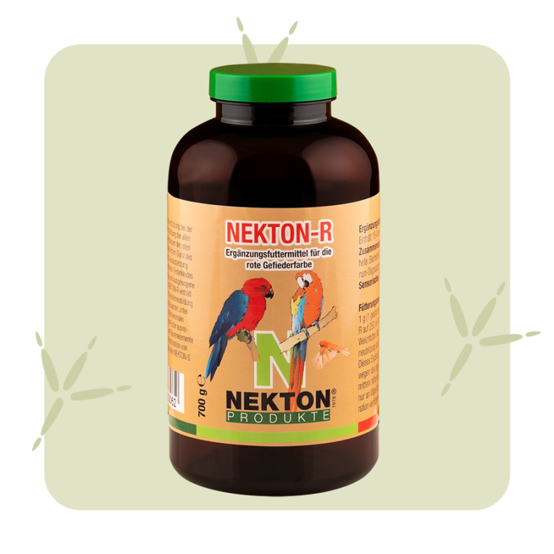 NEKTON-R Supplement for Birds – Enhances Red Plumage & Supports Molting
