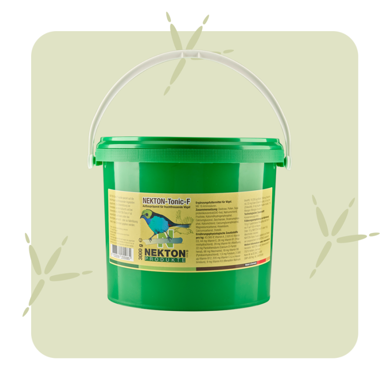 NEKTON-Tonic-F Nutritional Supplement for Birds – 60 Essential Nutrients for Recovery & Vitality