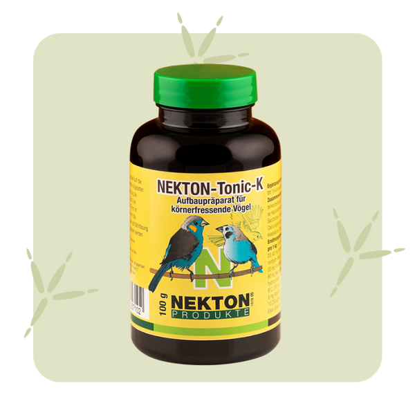 NEKTON-Tonic-K Nutritional Supplement for Birds – 60 Essential Nutrients for Health & Recovery