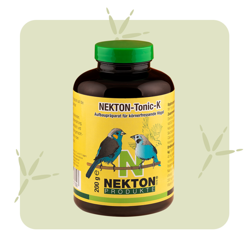 NEKTON-Tonic-K Nutritional Supplement for Birds – 60 Essential Nutrients for Health & Recovery