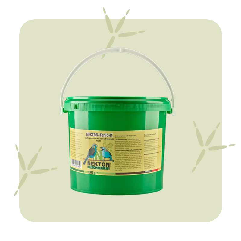 NEKTON-Tonic-K Nutritional Supplement for Birds – 60 Essential Nutrients for Health & Recovery