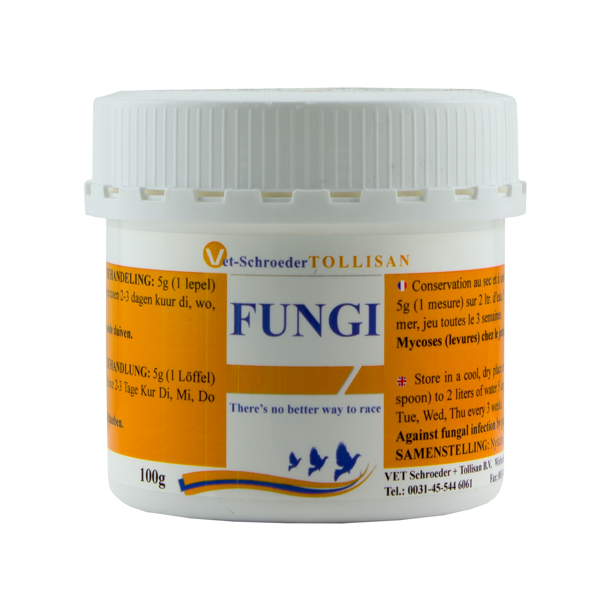Fungi Powder | Antifungal Treatment & Performance Booster for Racing Pigeons | Fast Results with Nystatin