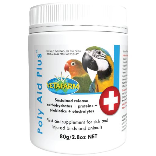 Poly Aid Plus (Vetafarm) - First Aid Supplement for Birds