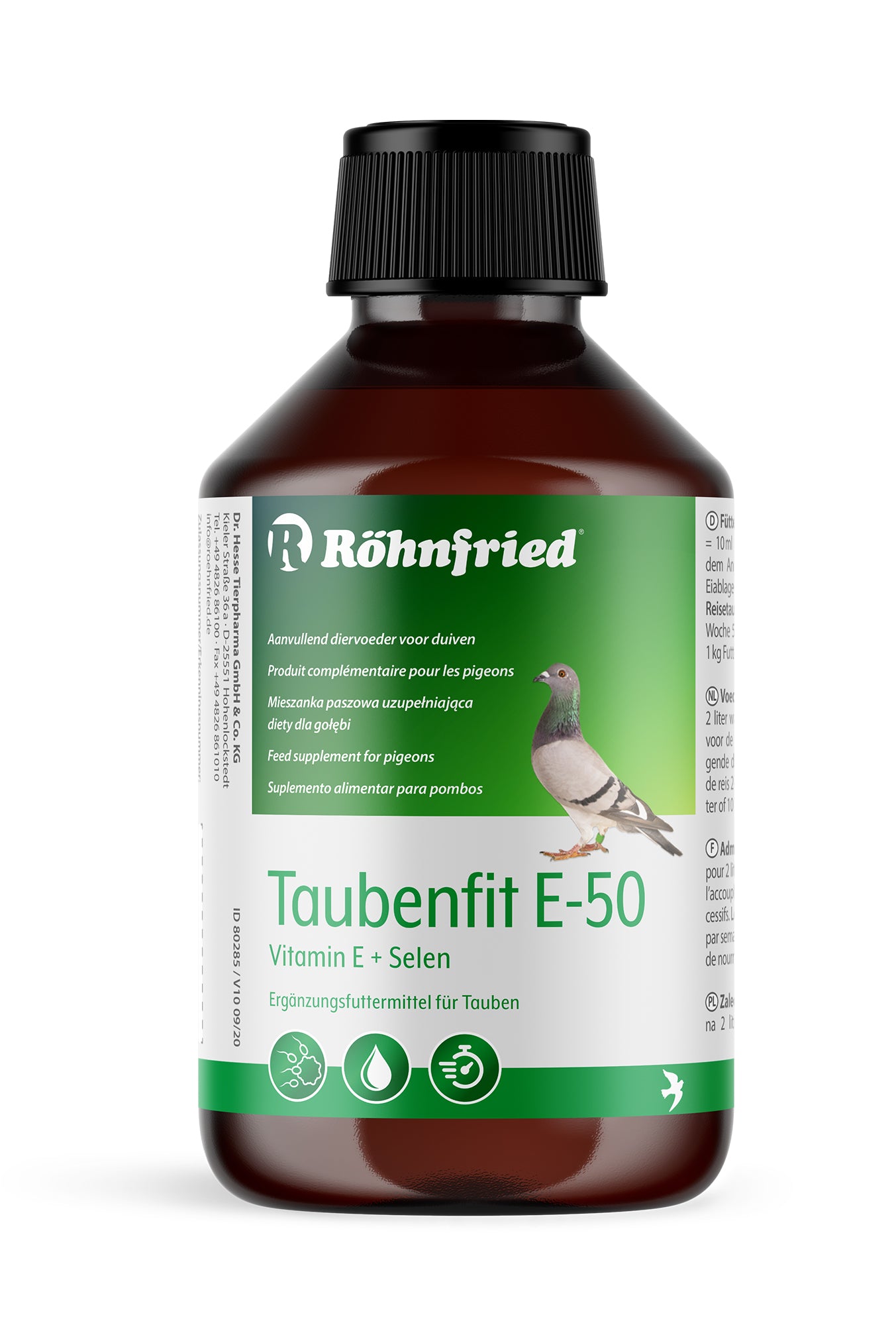 Vitamin E for Pigeons