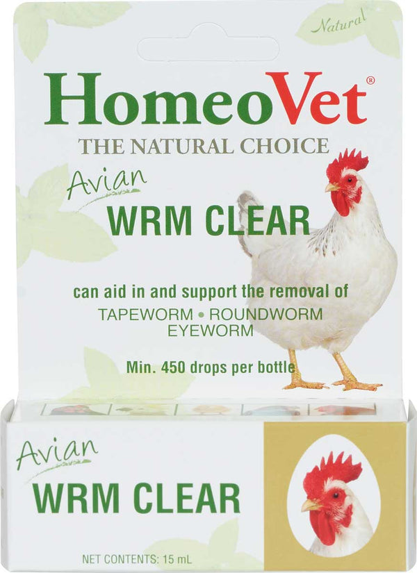 HomeoVet Avian WRM Clear Worms Removal