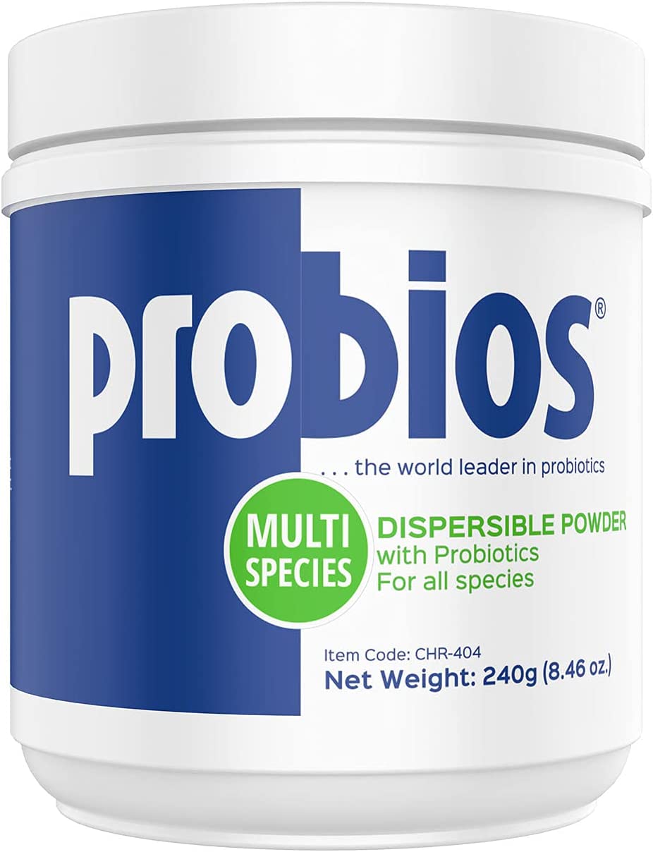 Probios Dispersible Powder with Probiotics for All Species (240g, 2.27kg)