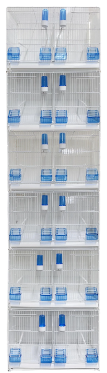 Bird Breeding Cage with Plastic Sides (2GR)