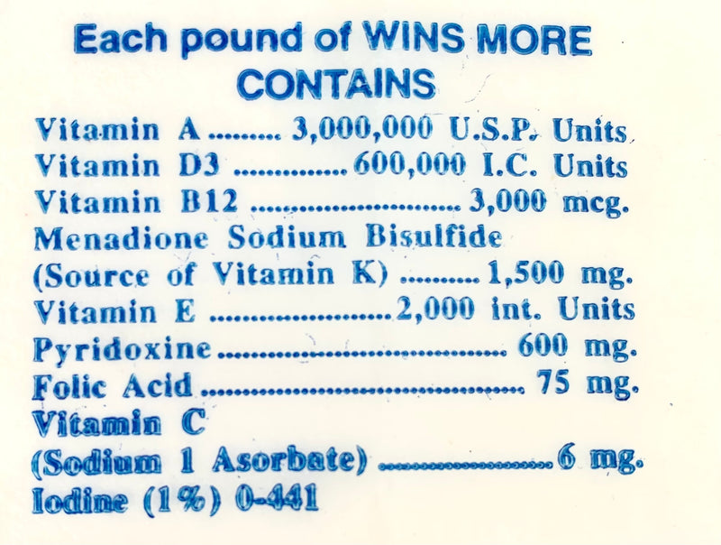 Winsmore Vitamins for Birds - Multivitamin Powder for Healthy Birds