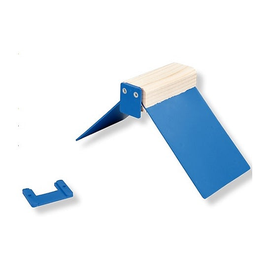 Plastic V Perch w/Clip (Natural) Durable Plastic Perch & Clip
