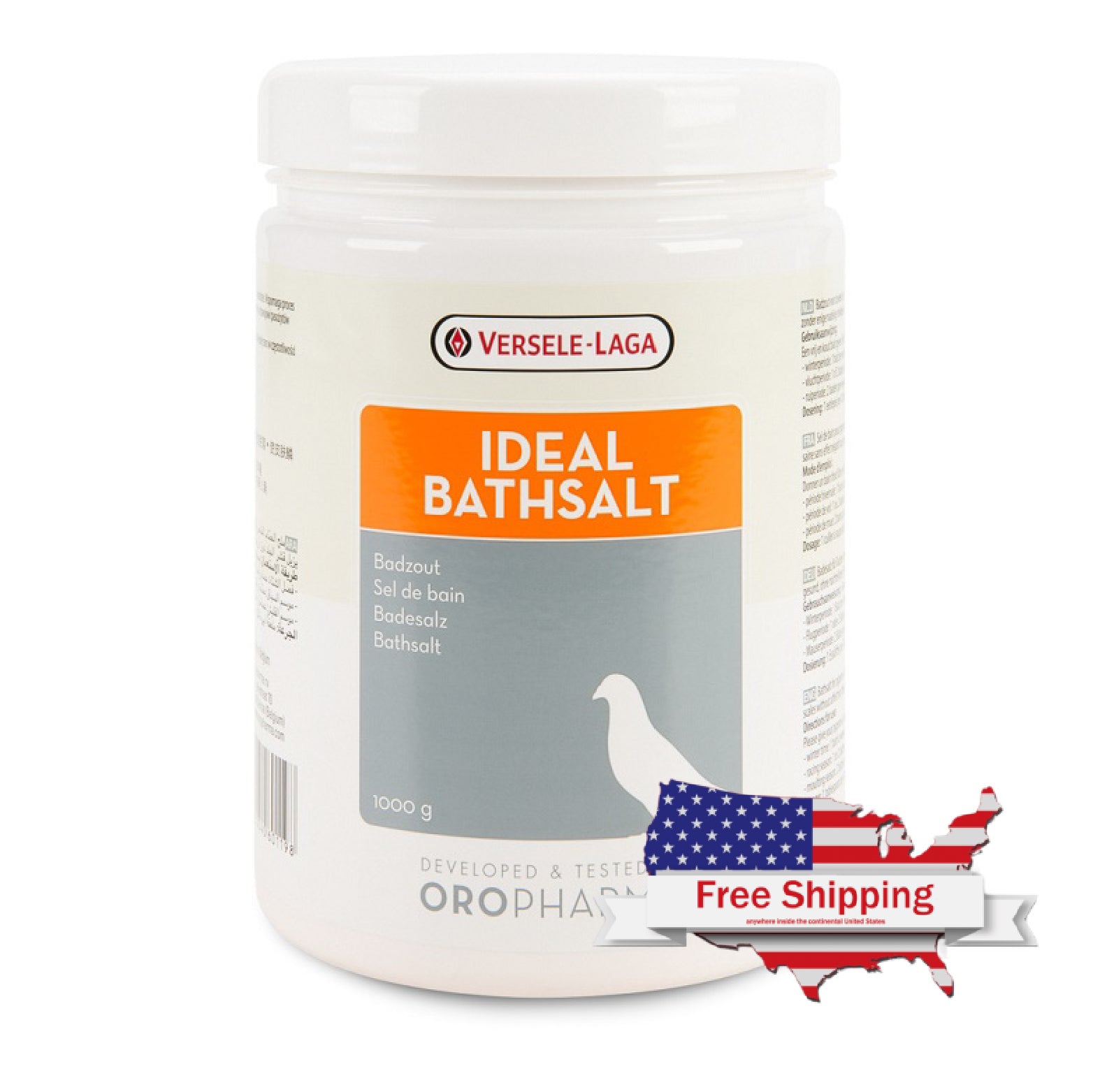 Premium Bath Salt for Racing Pigeons
