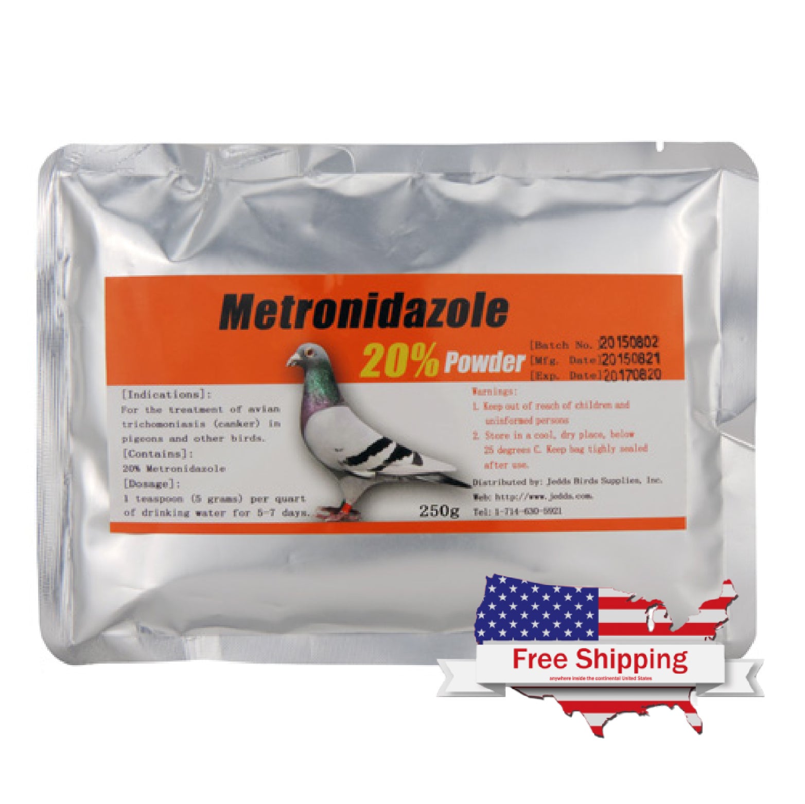Metronidazole 20%