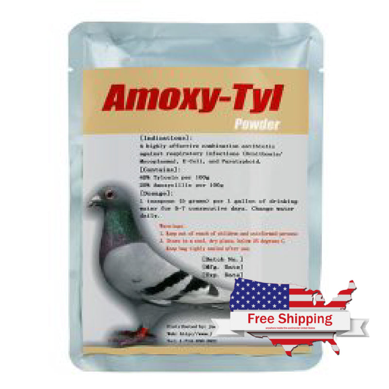 Amoxy-Tyl Treats Ornithosis and Mycoplasma