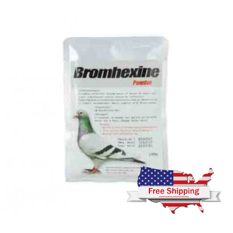 Bromhexine: Respiratory Drying Agent for Pigeons