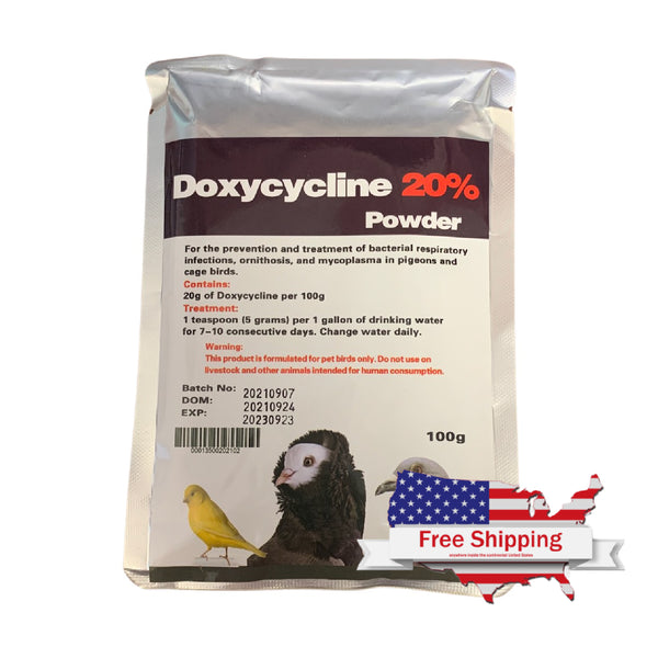Package of Doxycycline Powder