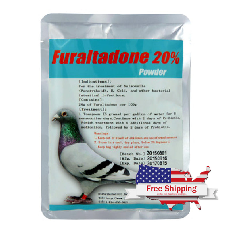 furaltadone 20% treats bird infections