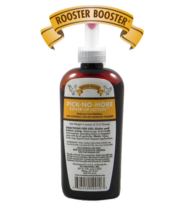 Pick-No-More Cover Up Lotion (Rooster Booster)