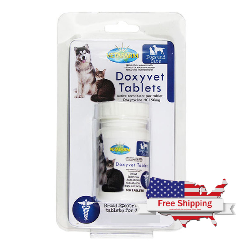 Doxyvet Tablets (Vetafarm): Effective Treatment for Infections in Dogs and Cats