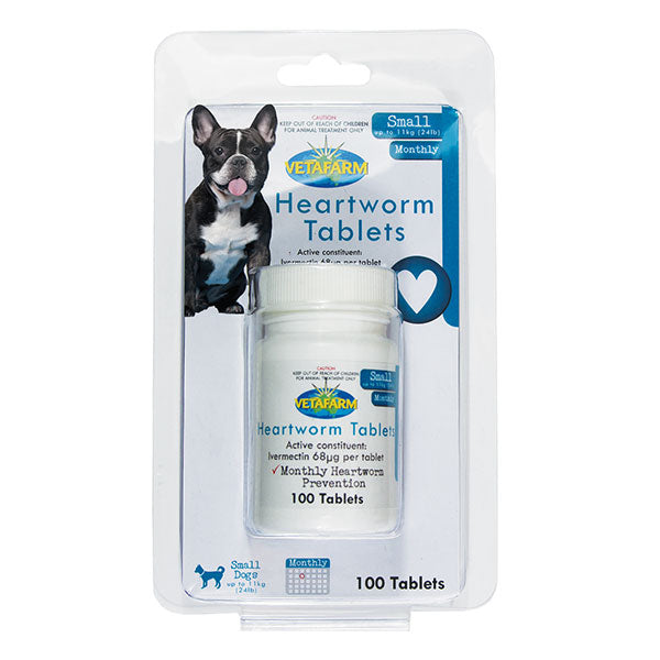 Heartworm Treatment for Small Dogs 100 Count