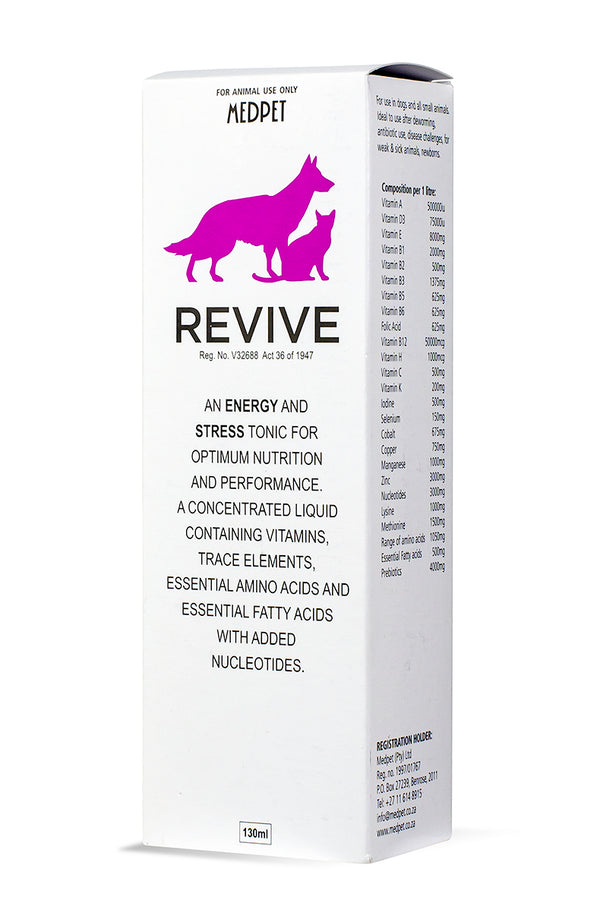 revive dog supplies by medpet