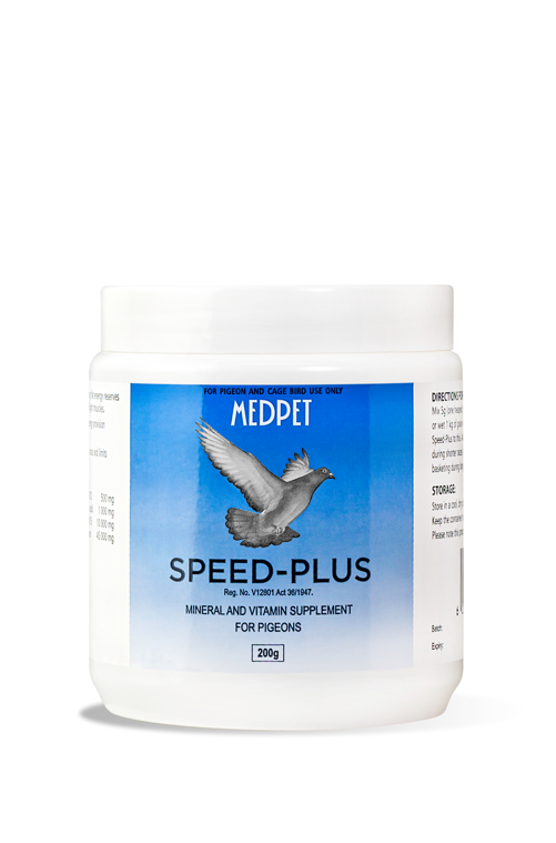 Speed Plus (Medpet) Pigeon Racing Supplement/Mega Vitamin B Complex
