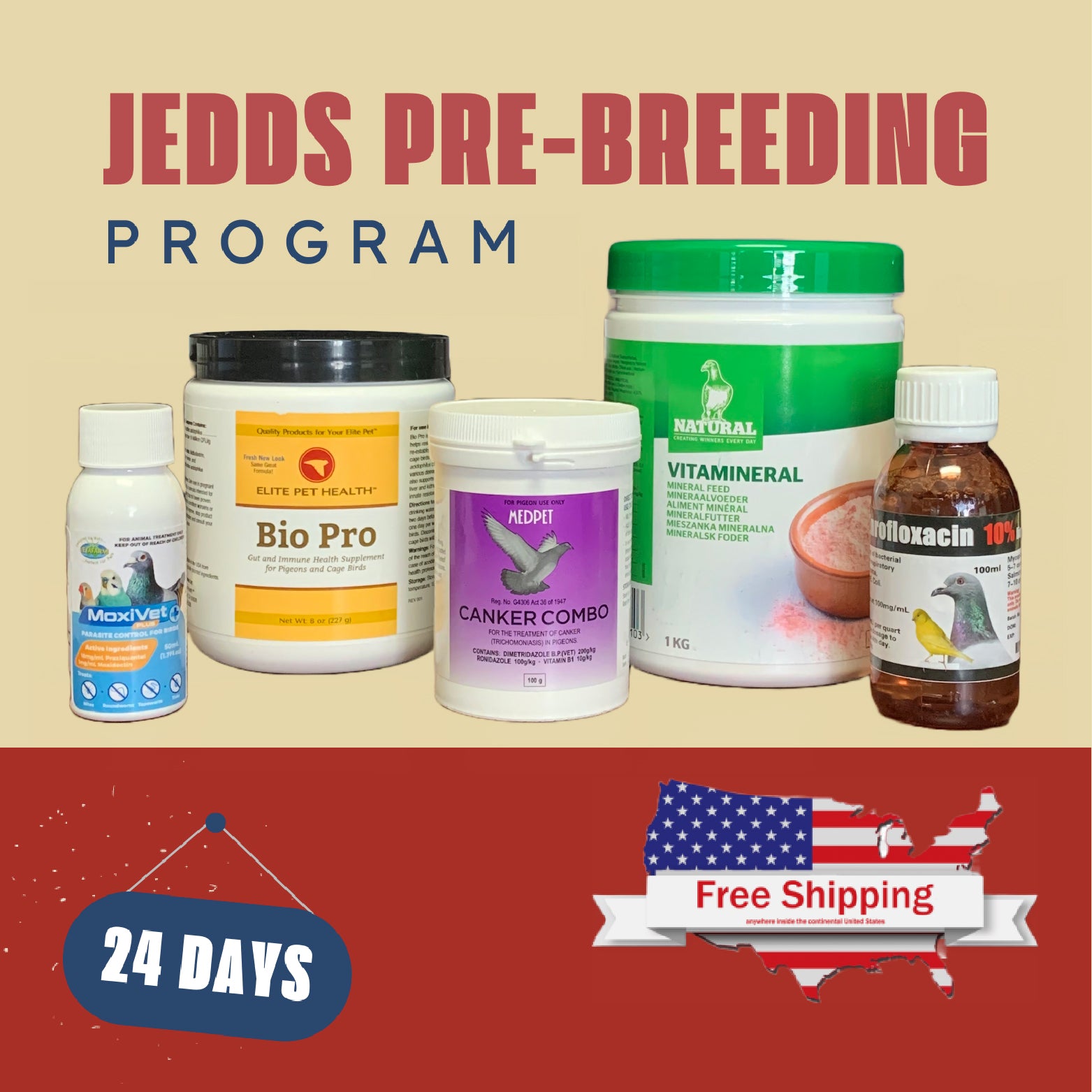 Jedds PreBreeding Program Kit
