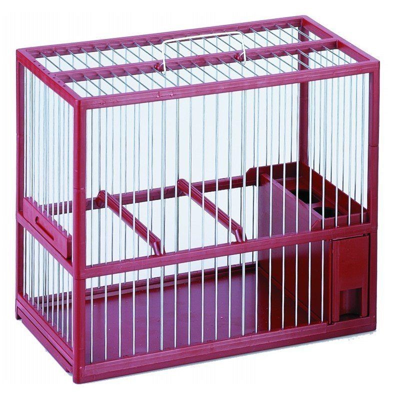 SMALL BROWN BIRD CAGE