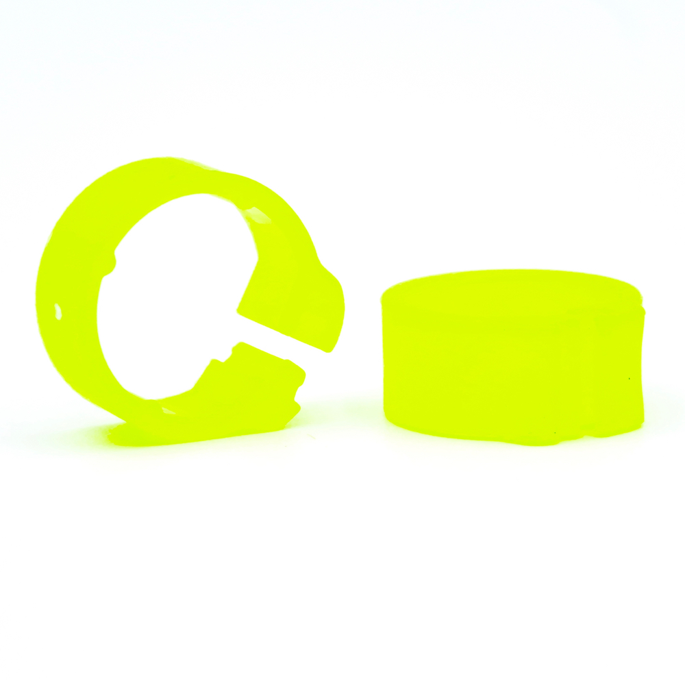 E-Z Clip Rings Plain 8 mm Pigeon Identification Clip Rings. Made in Belgium. Plain. (50 pcs)