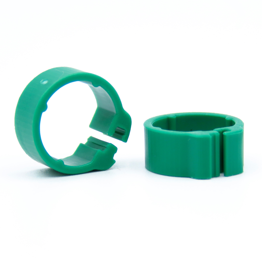 E-Z Clip Rings Plain 8 mm Pigeon Identification Clip Rings. Made in Belgium. Plain. (50 pcs)