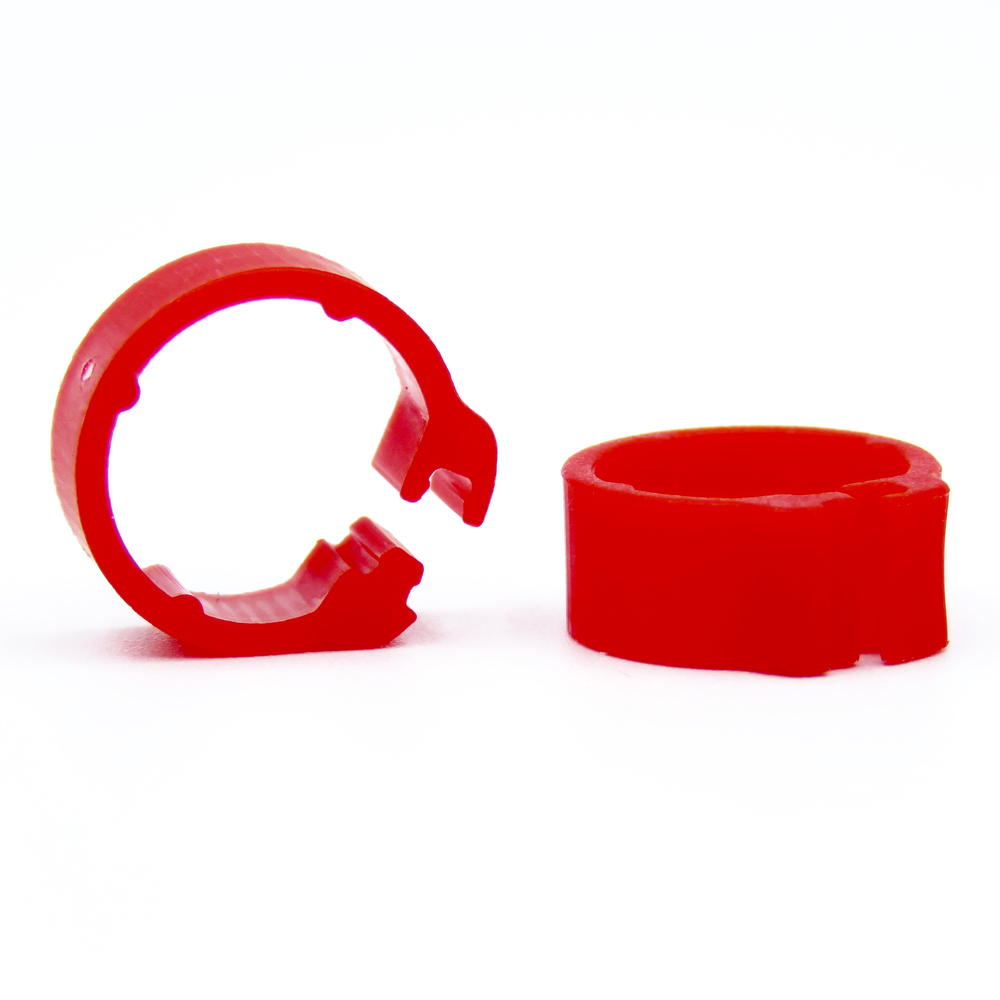 E-Z Clip Rings Plain 8 mm Pigeon Identification Clip Rings. Made in Belgium. Plain. (50 pcs)