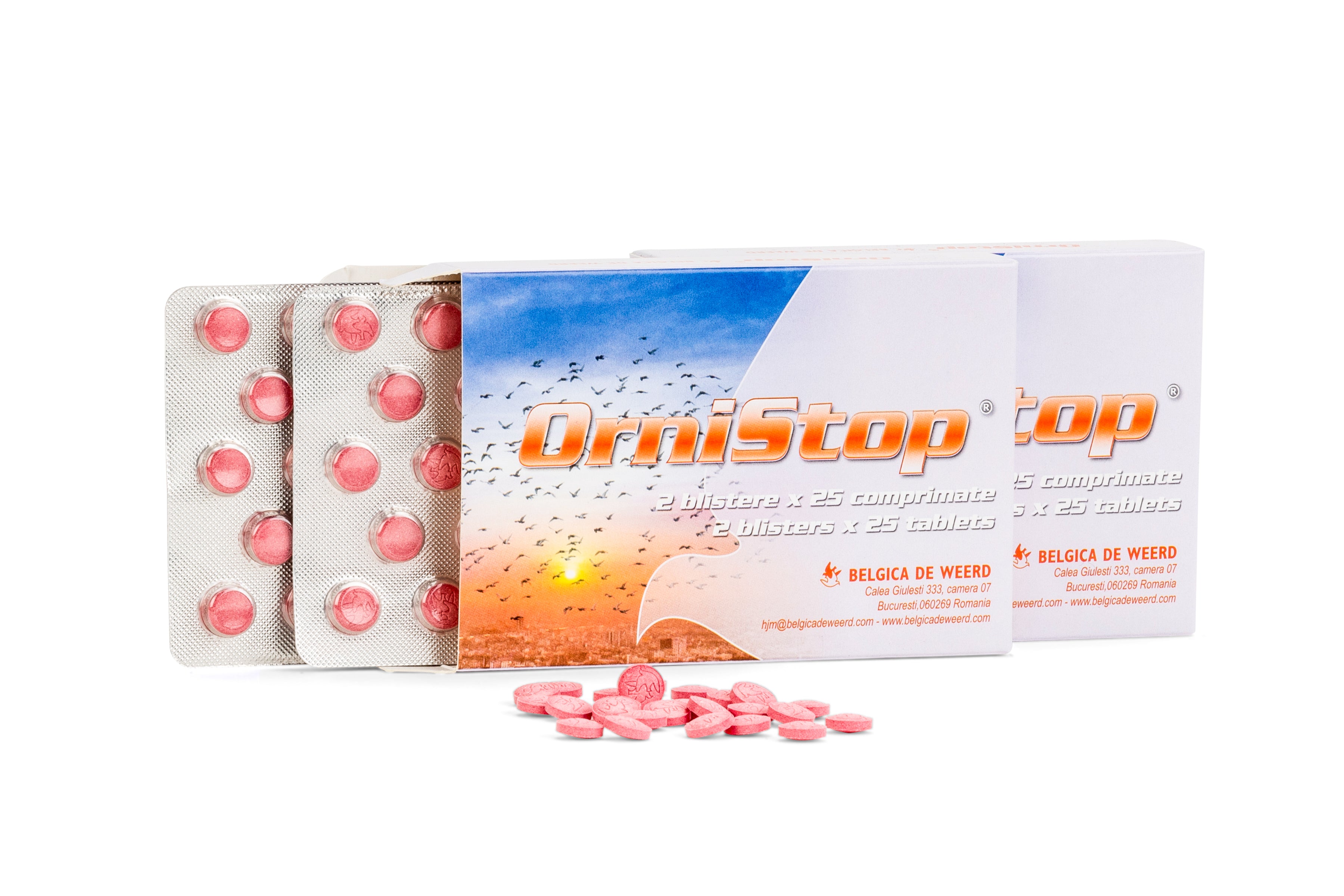 ORNISTOP TABLETS (De Weerd)