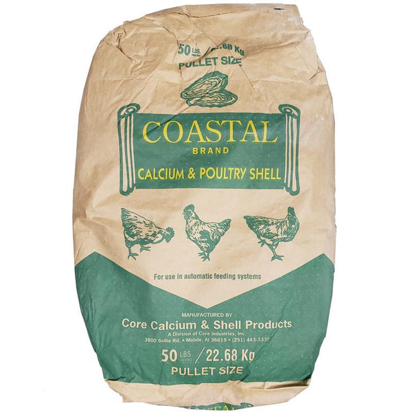 Leach Chicken Oyster Shell 50lbs