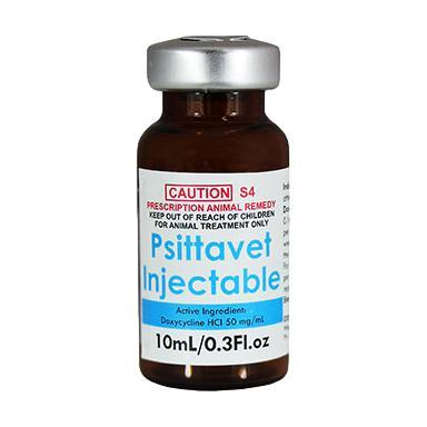 Psittavet Injectable for Psittacosis & Ornithosis in Birds