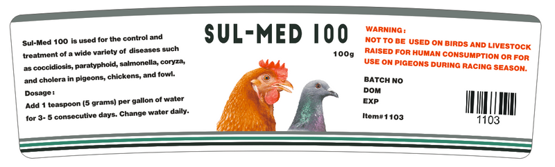 Sodium Sulfamethazine Chickens